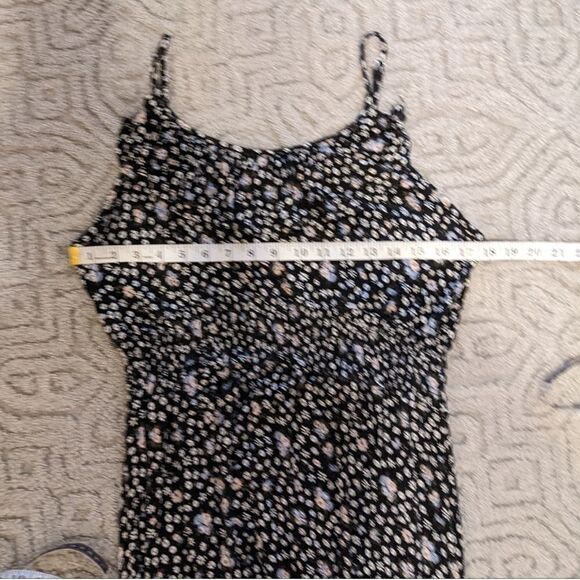 MAXI dress floral ditsy calico floral print Small @V - Picture 9 of 11